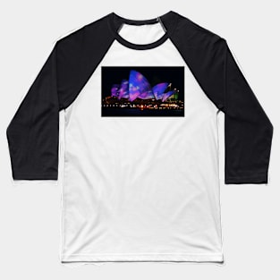 Lavender Blue Opera House Baseball T-Shirt